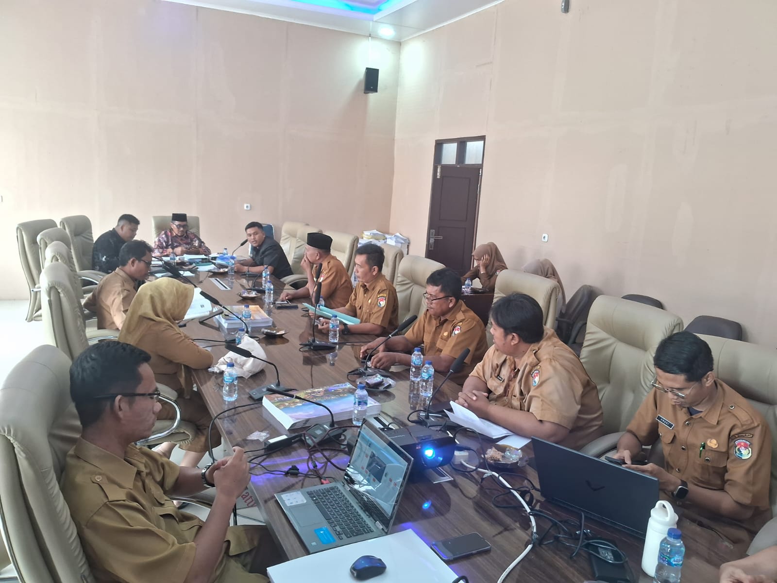Pembahasan Draft Perda RP3K bersama Bapemperda Dprd Mukomuko